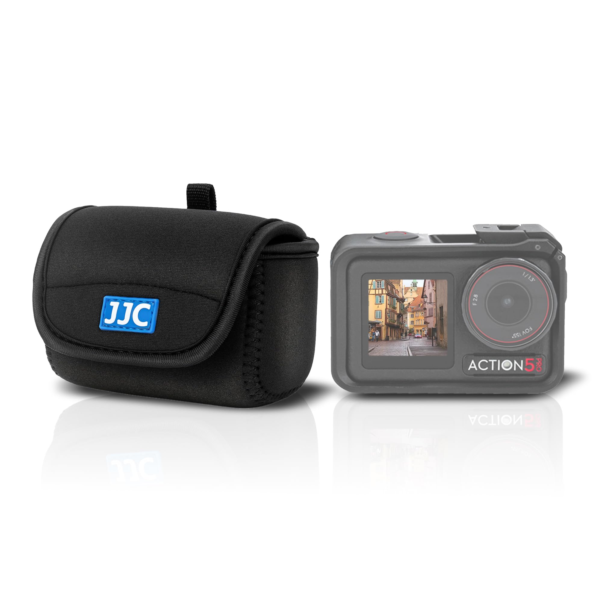 JJC Osmo Action 6 5 Pro 4 3 Carrying Case with Battery Slot for Go Pro Hero