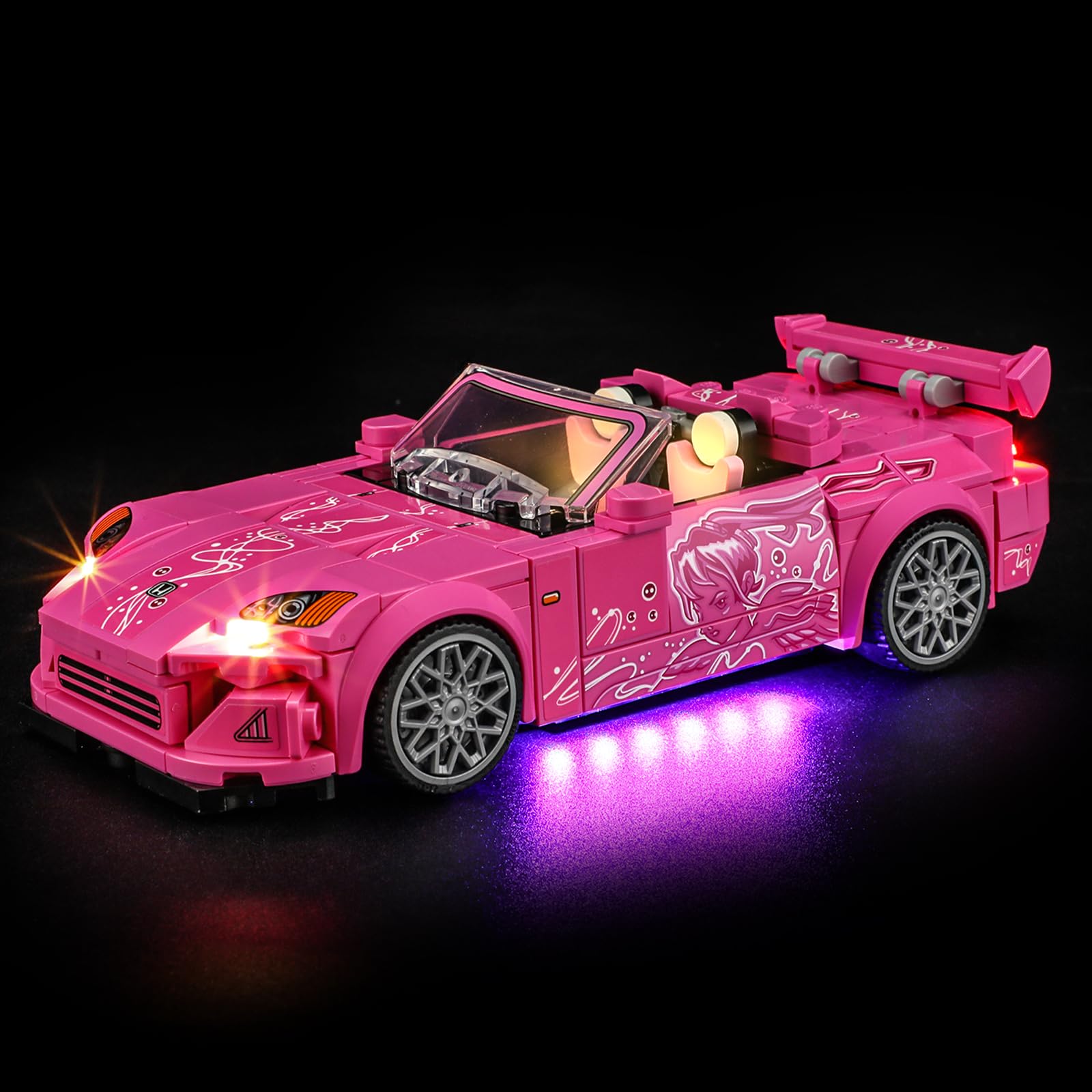 LIGHTAILING Light for Lego-77241 2-Fast-2-Furious Honda-S2000 - Led Lighting Kit