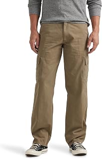Wrangler Authentics - Authentics Classic Relaxed Fit Twill Cargo Trousers, Men's Casual Trousers