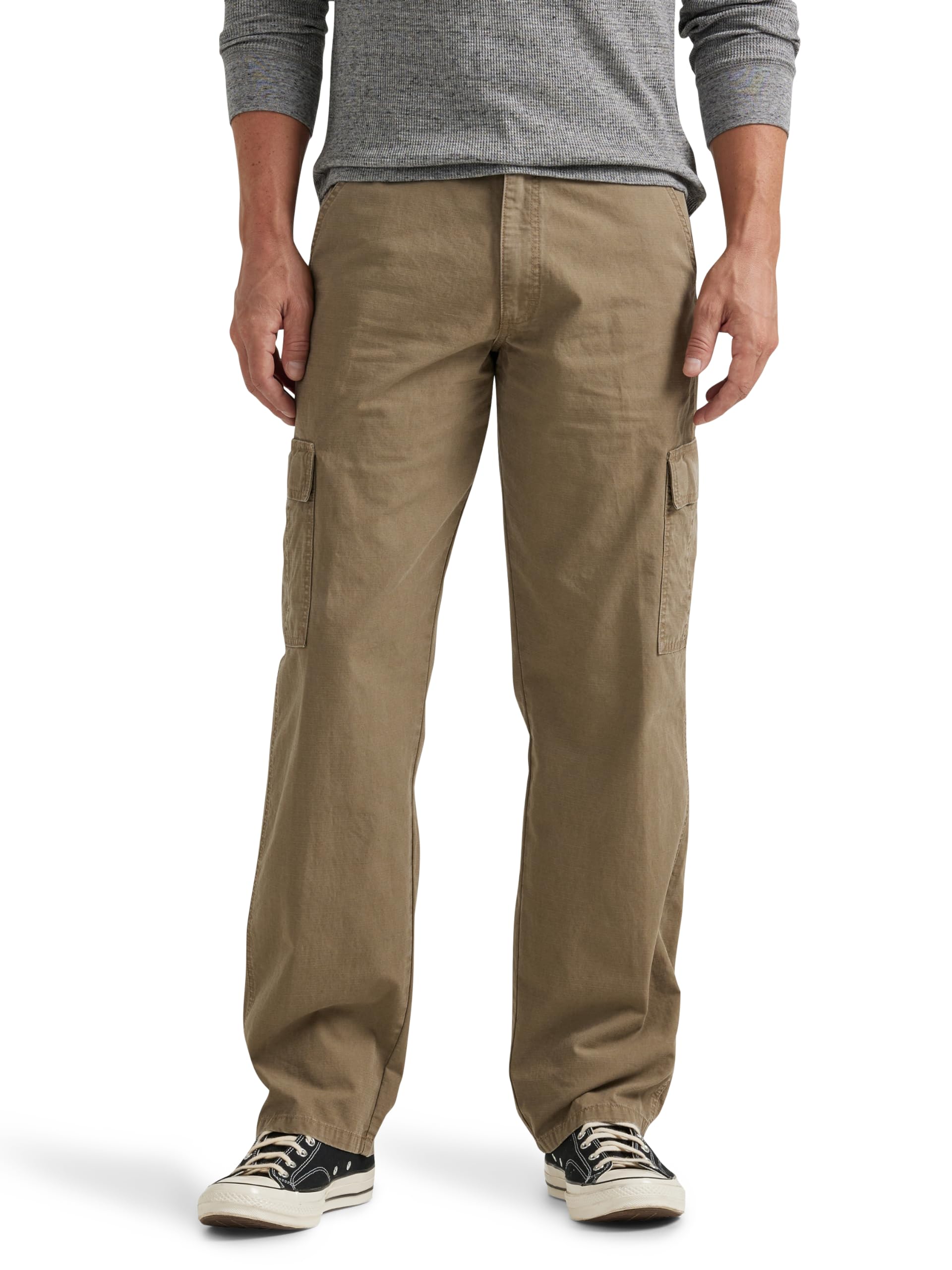 Wrangler Authentics - Authentics Classic Relaxed Fit Twill Cargo Trousers, Men's