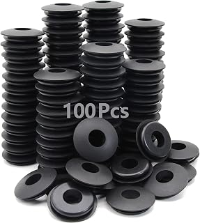 GREPSPUD 100pcs Glad Hand Seals Rubber Truck Gladhand Seals | Polyurethane PU Seal Washers Grommets Round Gaskets, for Semi Trucks Trailers Tractors, Parts Number 10028