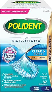 Polident Retainers Cleansing Tabs 96t