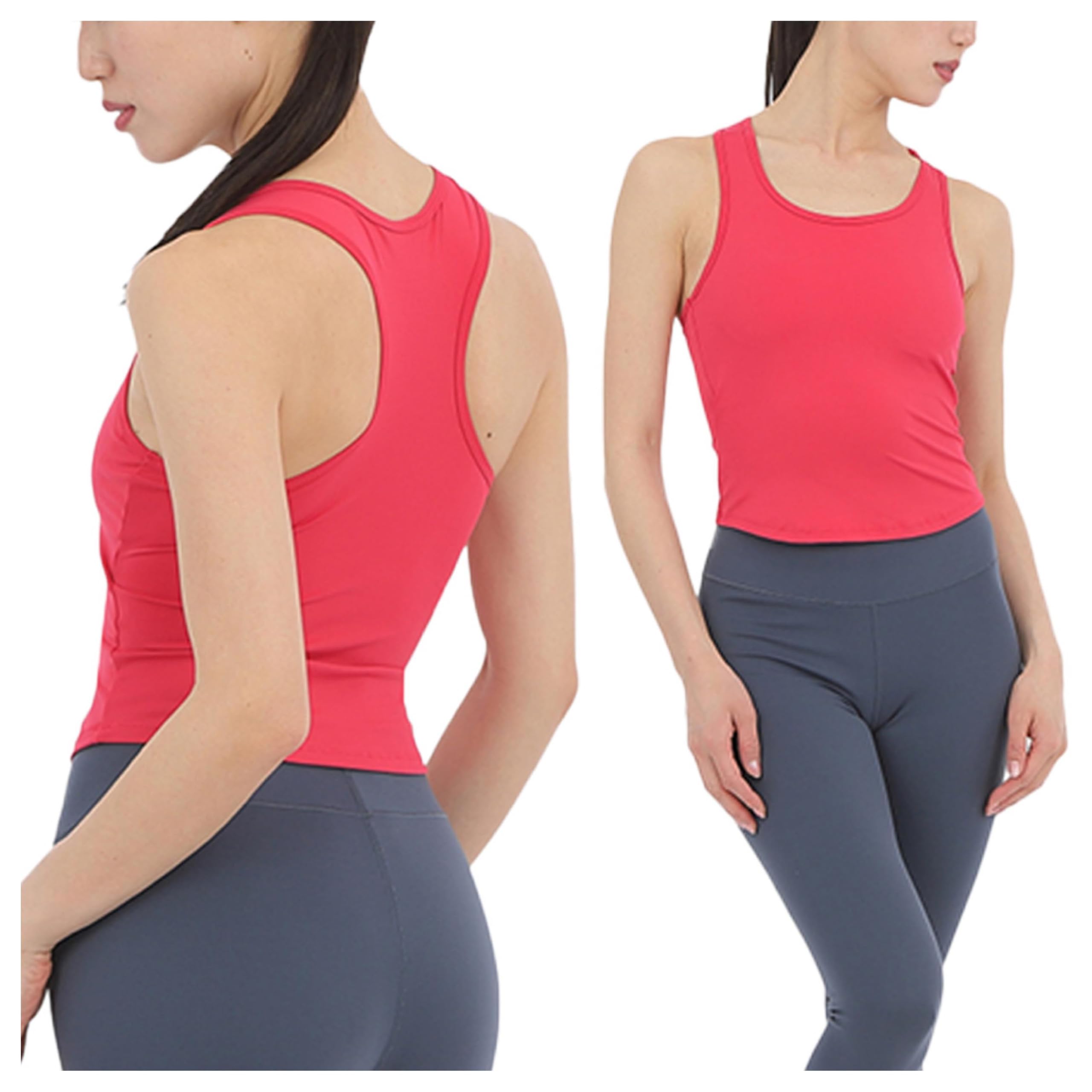 DREI (Beautiful Style and Comfortable) Cup Included, Tank Top, Inner, Short, Com