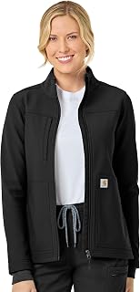 Carhartt Scrubs C81023 Women's Rugged Flex® Modern Fit Bonded Fleece Ja
