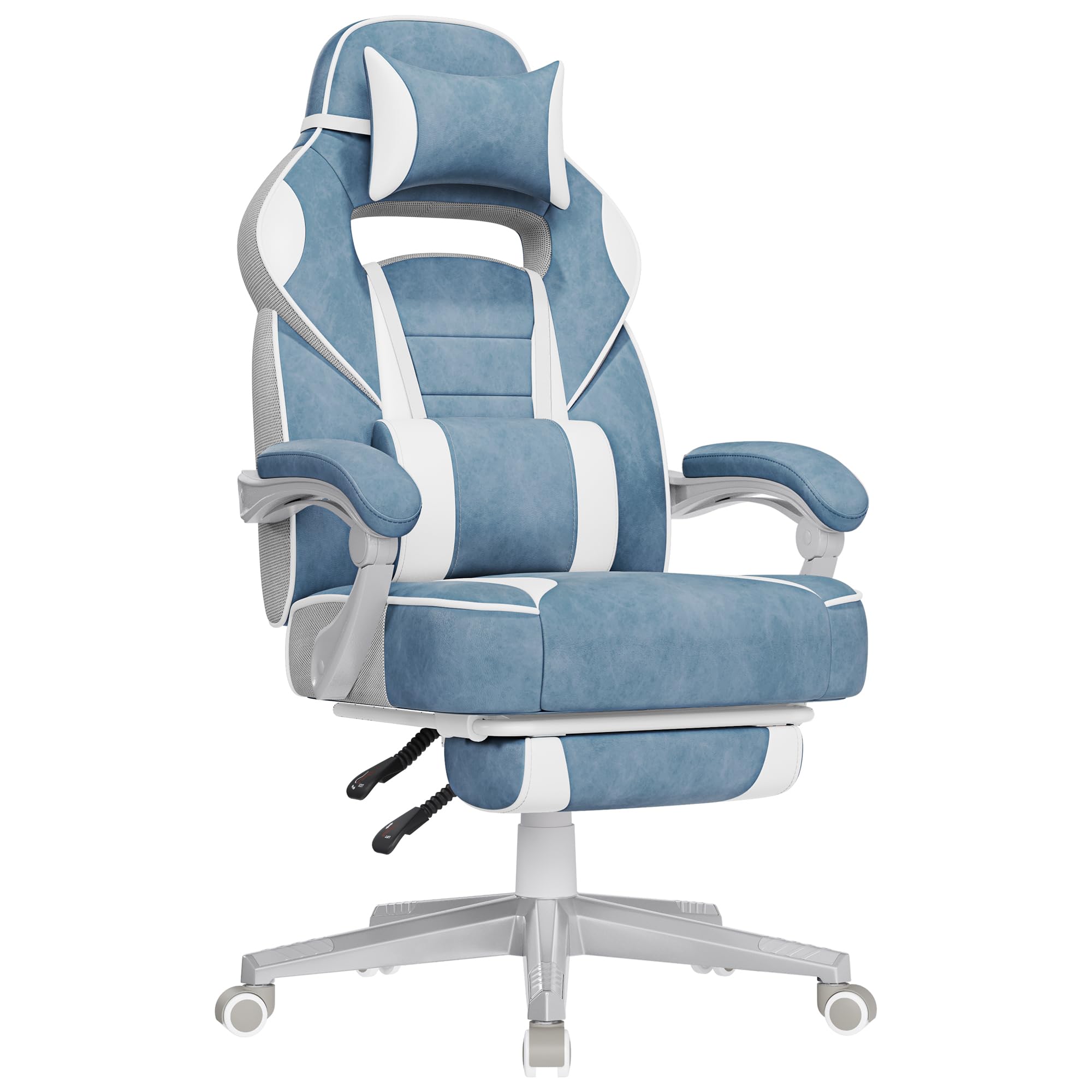 SONGMICS Gamer Chair, Adjustable Gaming Chair, Load 150 kg