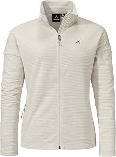 Schöffel Women's CIRC Fleece Jk Style Smue WMS Circular Fleece Jacket with 2-Way Stretch, Warming, Quick-Drying Outdoor Jacket with Almost 100% Recyclability
