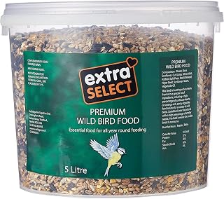 Extra Select Premium Wild Bird Food, 5 Litre