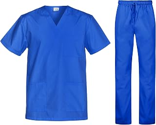 B-well Cesare Women's and Men's Sanitary Uniform | Unisex Women's and Men's Sanitary Uniform Set with Tunic and Trousers | Sanitary Uniforms