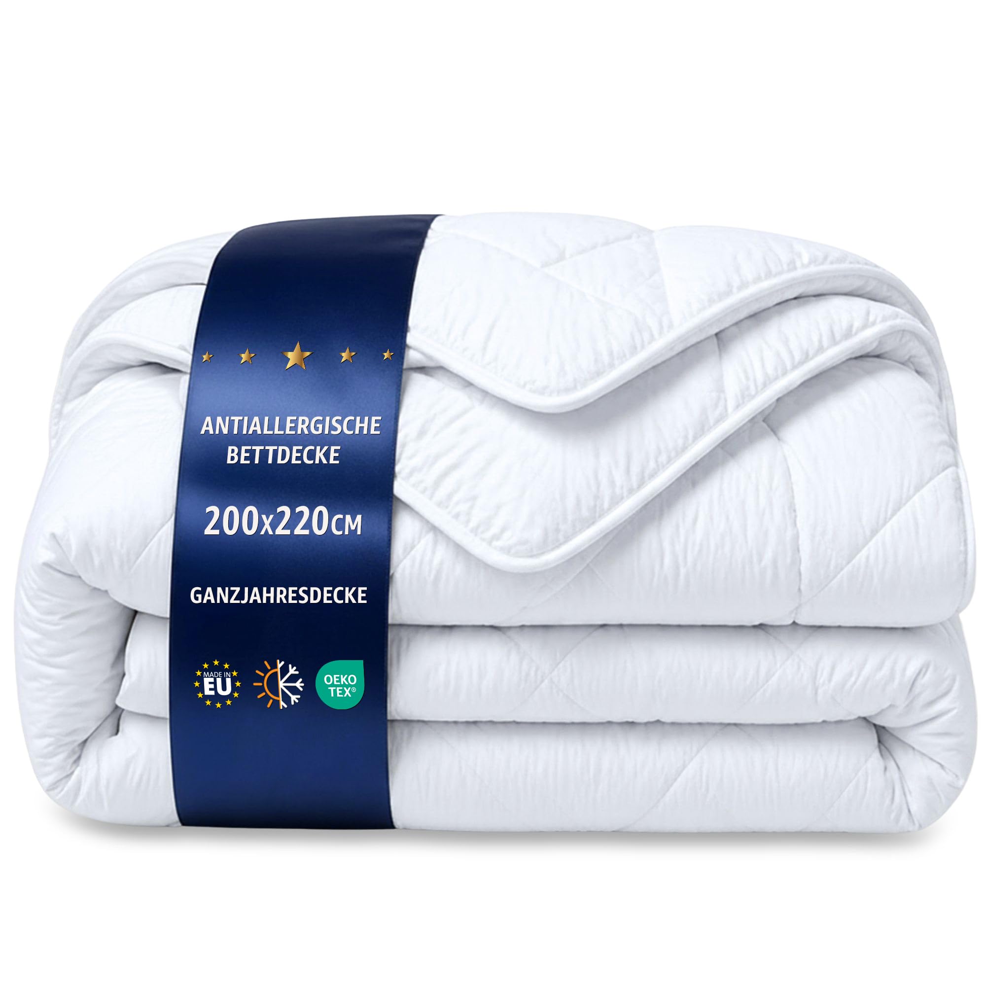 Duvet 200 x 220 cm All-Year Duvet 2nd Choice - Warm Quilt Sleeping Blanket