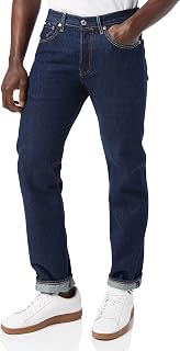 Levi's Men's Jeans 501 Original with Button Placket, Straight Fit
