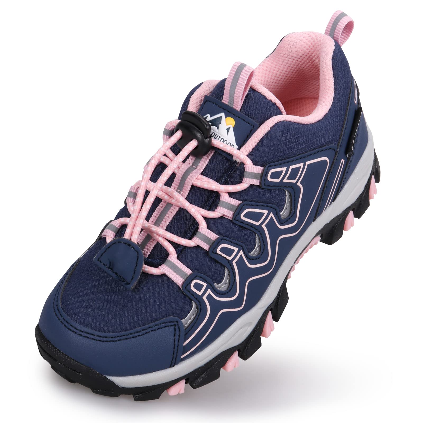 UOVO Boys Girls Kids Sneakers Hiking Running Outdoor Walking Tennis Shoes Waterp