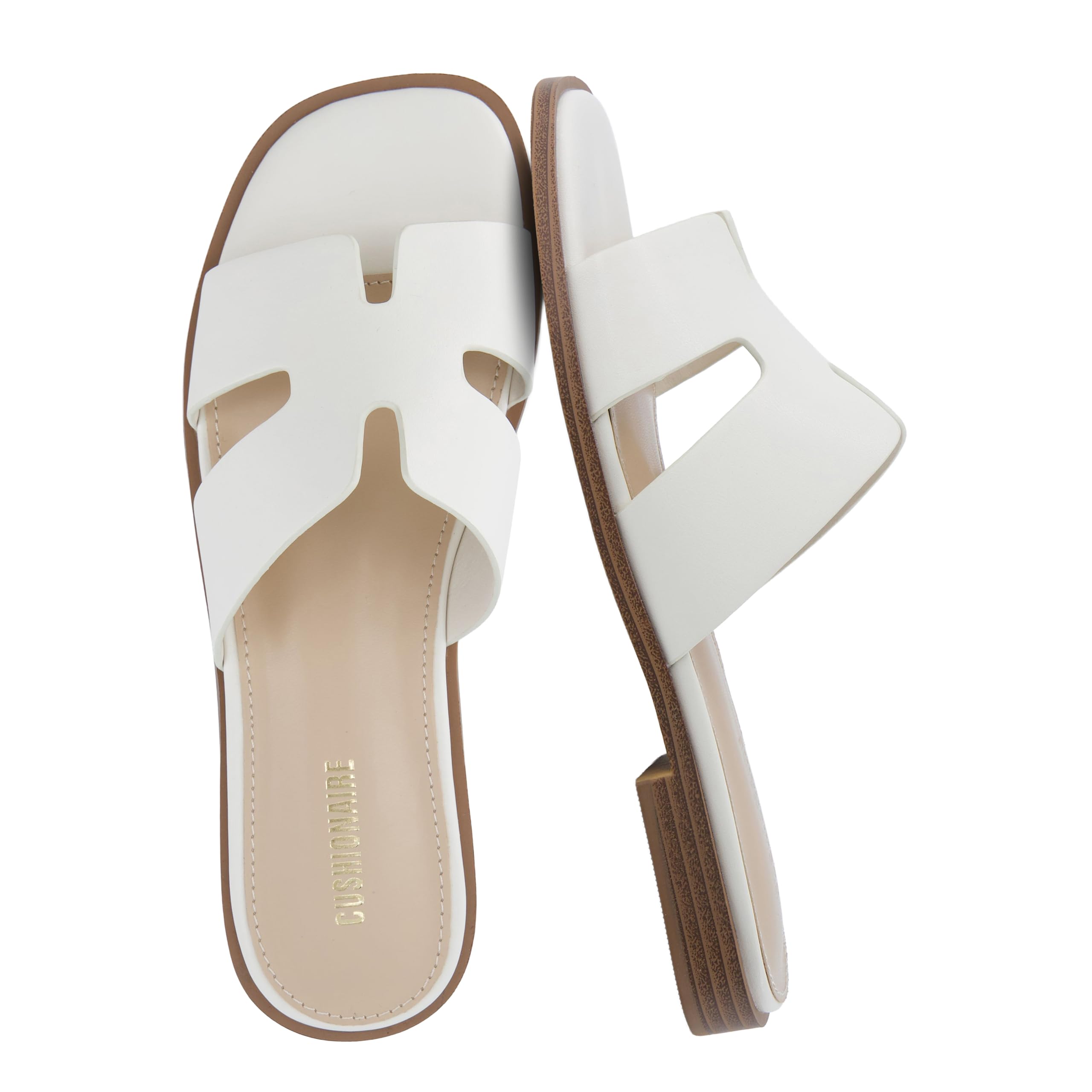CUSHIONAIRE Women's VoyageFlat Sandal