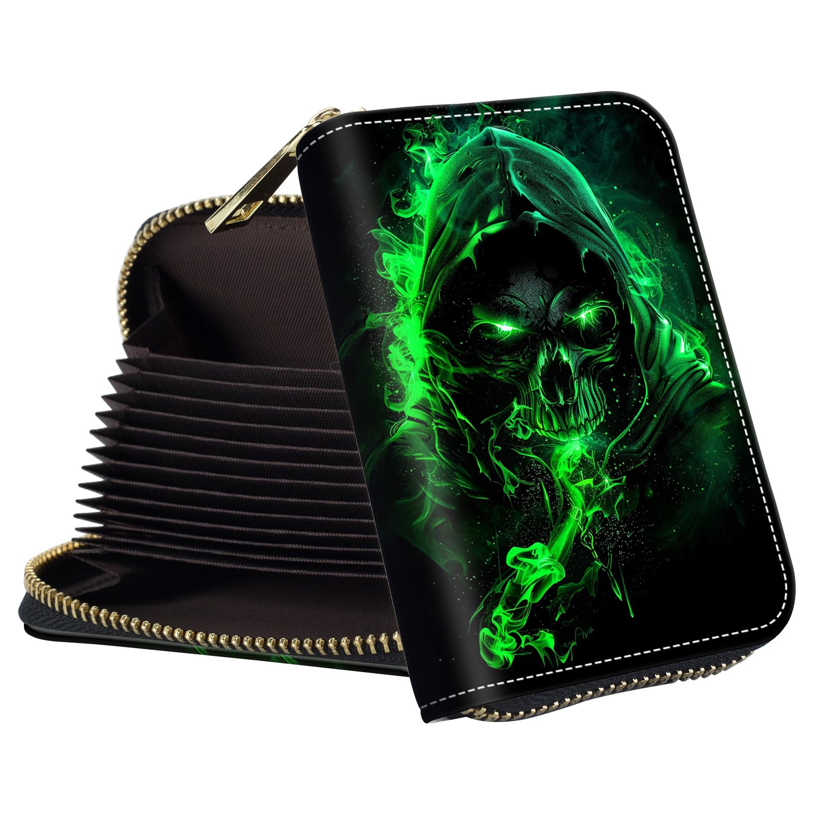 Small Wallet for Women Credit Card Holder,RFID Leather Business Card Case Wallet