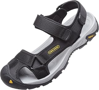 CAMEL CROWN Men's Waterproof Hiking Sandals Closed Toe Water Sandals Athletic Sport Sandals for Summer Outdoor Beach Wading Boat