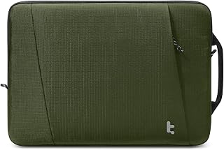 tomtoc 360°保護 ラップトップスリーブ 15インチ New MacBook Air M5/A3448（2026）、M4/A3241、M3/A3114、M2/A2941対応 撥水ラップトップケース 15インチ MacBook Pro A1990 A1707 & Surface Laptop AI PCに適合
