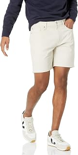 Amazon Essentials Men's Straight Fit 7" (18cm) Stretch 5-Pocket Jean Shorts