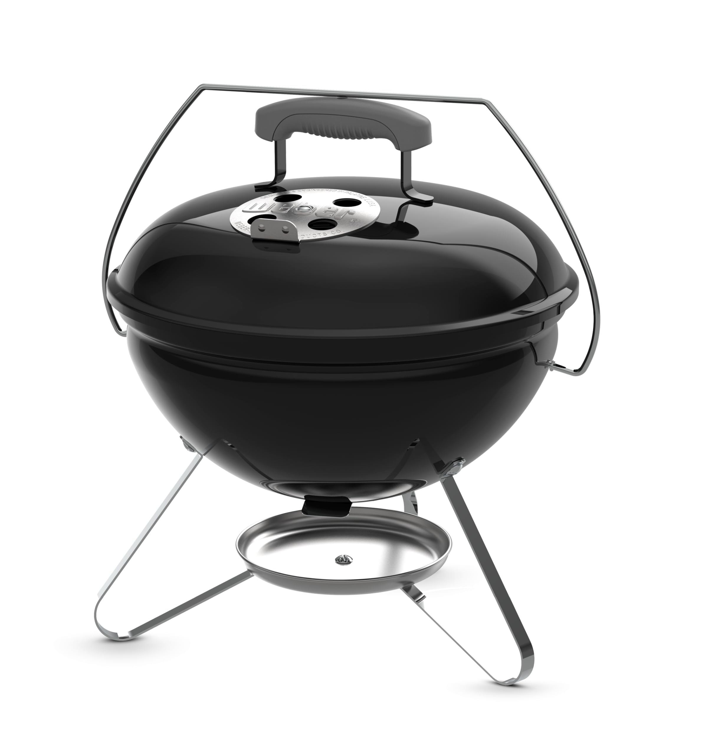 Weber® Smokey Joe 14-Inch Portable Charcoal Grill, Black | Lightweight, Portable