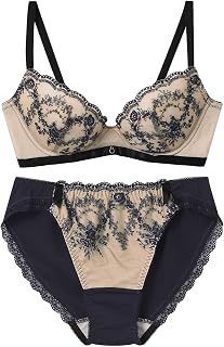 AMPHI Bra, Tidy Underarms, Slimming Silhouette, High Arm Design, Available Up to G Cup, Large Size [BRAshUP Bra Brush Up] Bra BYK307 Women