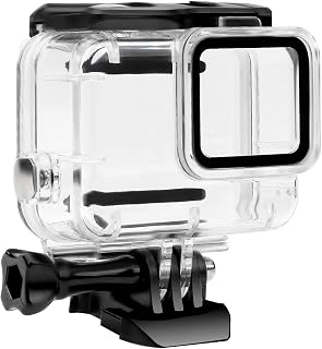 FitStill Waterproof Housing Case for GoPro Hero 7 White & Silver, Protective 45m Underwater Dive Case Shell with Bracket Accessories for Go Pro Hero7 Action Camera