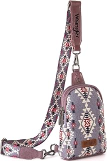 Wrangler Crossbody Clear Sling Bags for Women Stadium Approved Cross Body Purse for Sports Events Concerts