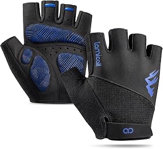 Lamicall Guantes Ciclismo Hombre Guantes Bicicleta Montaña Guantes Gimnasio