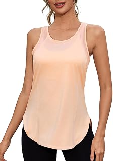 Gyabnw Women's Sleeveless Sports Tank Top Breathable Lightweight