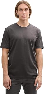 Tom Tailor Herren 1045833 Basic T-Shirt (1er Pack)