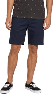 Volcom Frickin Short Chino pour Homme - 53,3 cm - Coupe Moderne - en sergé Stretch
