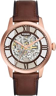 Fossil Men's Watch, Townsman Automatic Stainless Steel Watch for Men