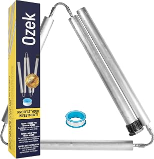 Water Heater Anode Rod - Aluminum Anode Rod for Hot Water Heater | Water Heater Anode Rod Replacement - Flexible Design, 3/4 in NPT, Fits Tight Spaces, Helps Protect Against Tank Corrosion