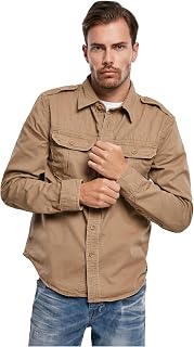 Brandit Vintage Shirt Long-Sleeved and Short-Sleeved Sizes S to 7XL