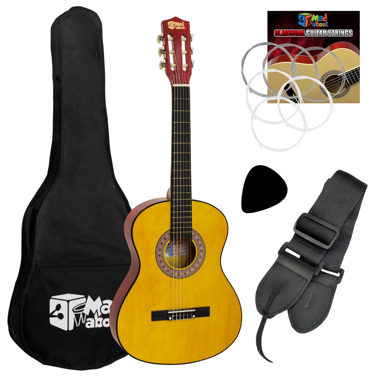 Mad About Classical Spanish Guitar Kids Pack - Natural | 3/4 Size