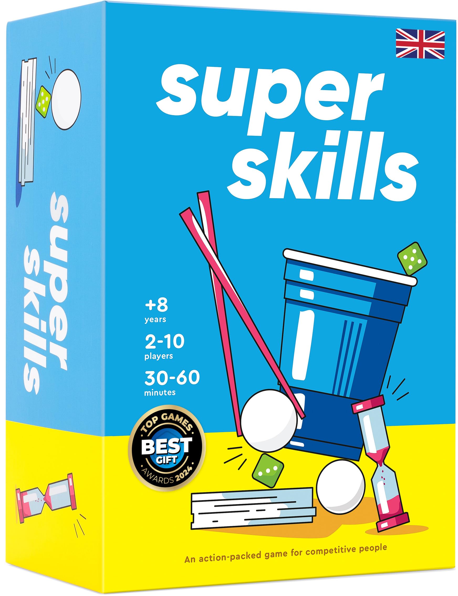 Super Skills Teen Party Board Game - Teenage Boy Gifts 11 12 13 14 Year Old