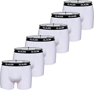 Men's Boxer Shorts Cotton Soft Pack of 6