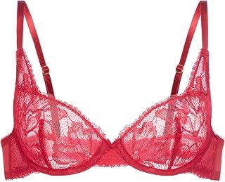Dorina Lace-Non Padded Plunge Bra for Women