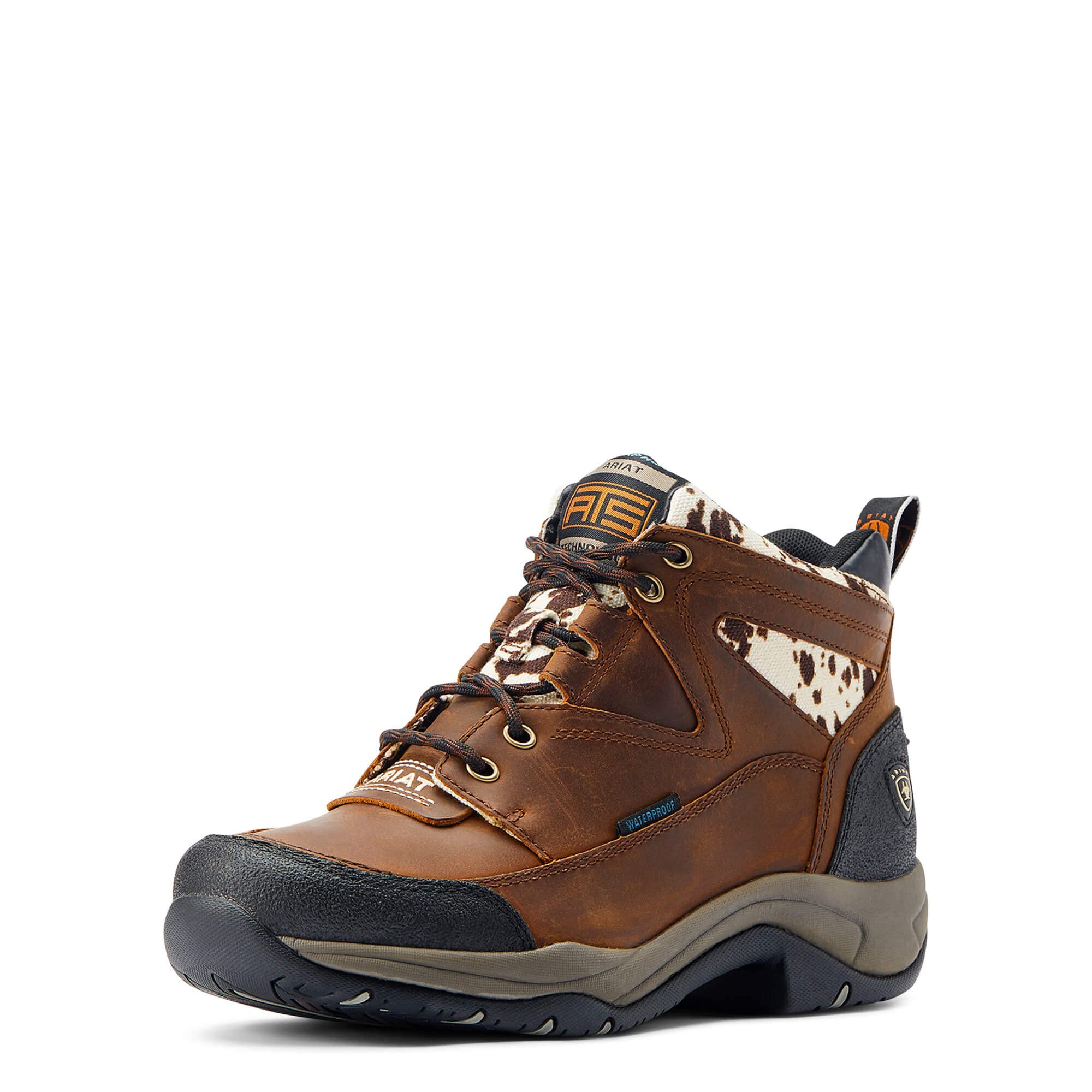 ARIAT Men's Terrain Hiking Boot– Men’s Leather Outdoor Hiking BootsHiking Boot