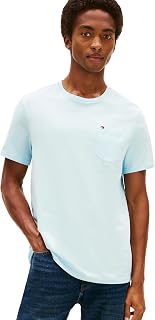 Tommy Hilfiger Men's Essential Short Sleeve Cotton Crewneck Pocket T-Shirt