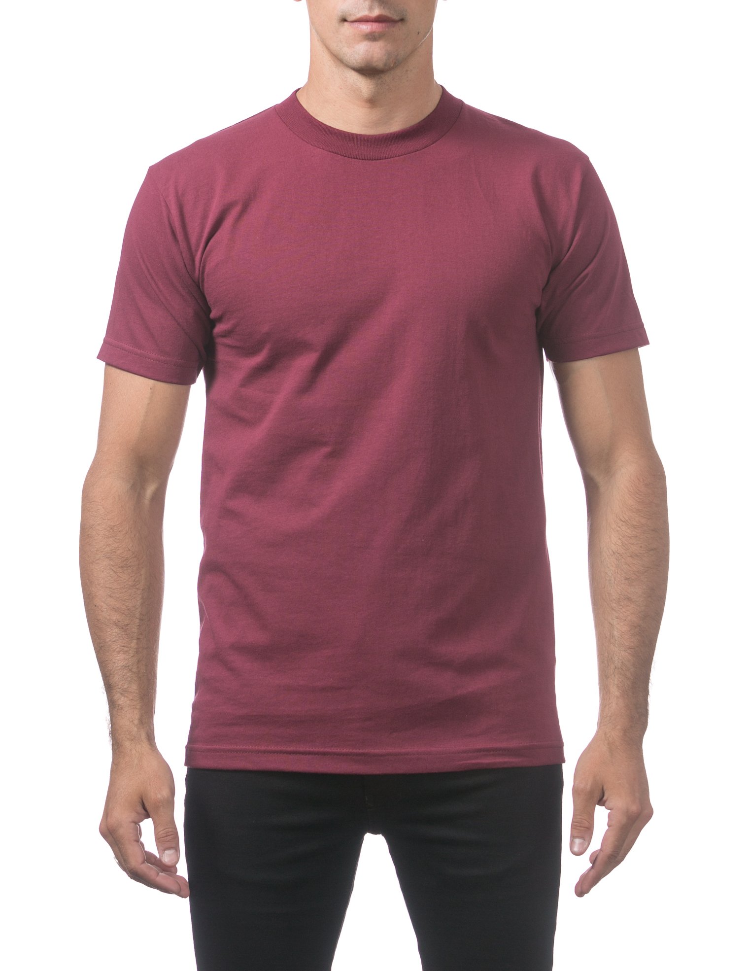Pro Club Men's Pro Club Men's Heavyweight Cotton Short Sleeve Crew Neck T-Shirt 