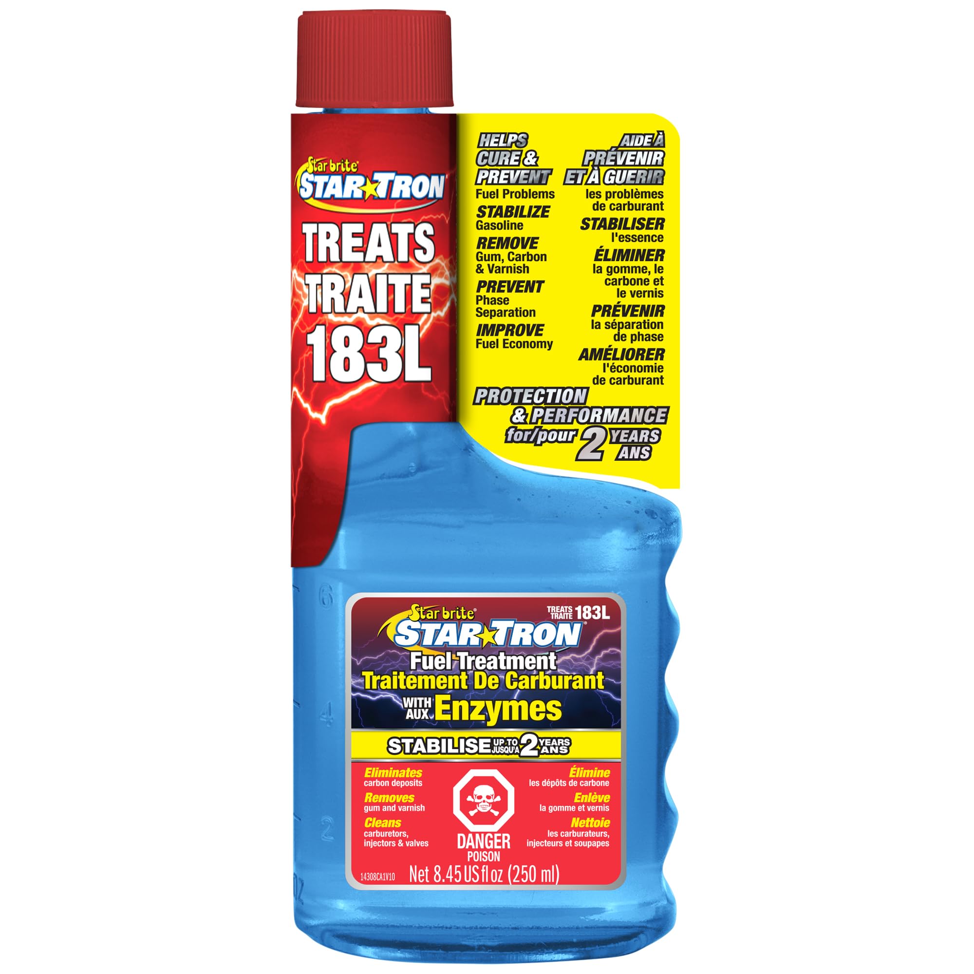 STAR BRITE Star Tron Enzyme Fuel Treatment - Small Engine Formula – Gas Additive