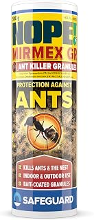 NOPE! Ant Killer Powder 500g for Indoor and Outdoor | Targeted Ant Nest Killer Bait for Mess-Free Elimination | Micro-Encapsulated Delayed-Action Blue Bait Targets Every Stage of Ant Lifecycle
