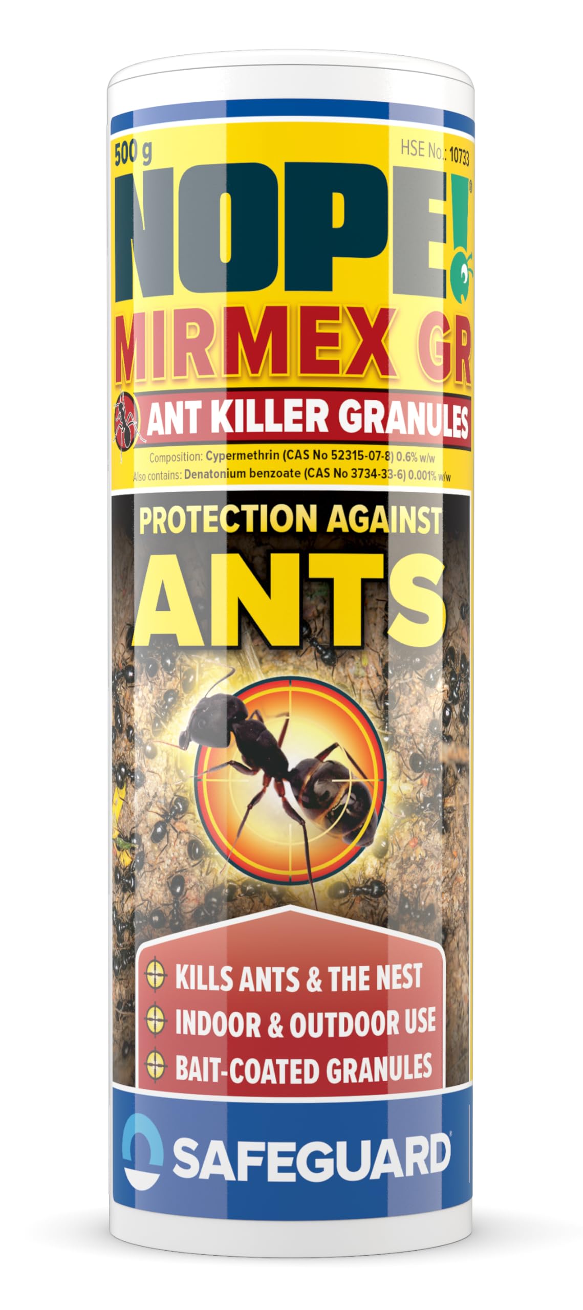 NOPE! Ant Killer Powder 500g for Indoor and Outdoor | Targeted Ant Nest Killer B