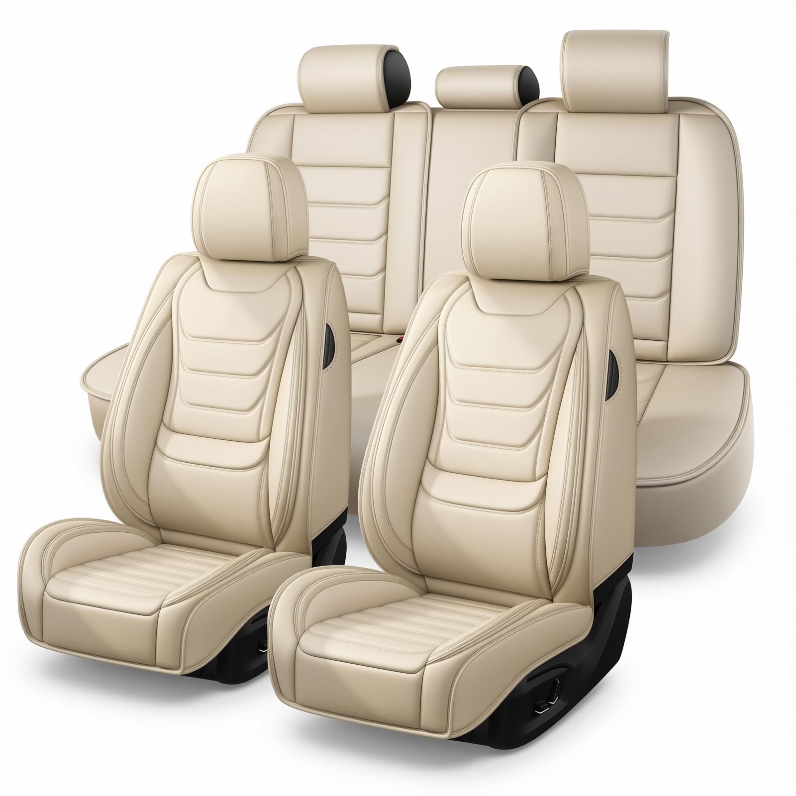 Car Seat Covers Full Set Custom Fit for Toyota RAV4 2000-2026