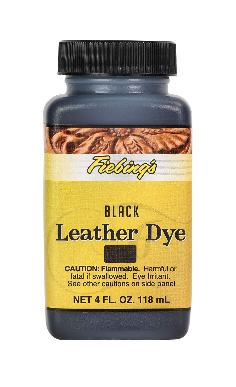 Fiebing's Leather Dye (4 Fl Oz, Mahogany) - Alcohol-Based, Penetrating, Per