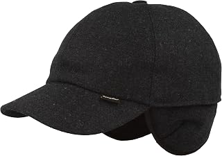 Winter Visor Cap with Ears | Baseball Cap with Gore-Tex Membrane | Peaked Jacket Made of Wool with Soft Lining