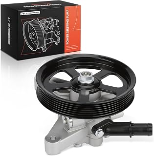 A-Premium Power Steering Pump, with Pulley | Compatible with Honda Odyssey 2005-2010, Pilot 2005-2008 &amp; Acura MDX 2007-2013, 3.5L 3.7L, Replace 56110RGL305, 56110RGLA01