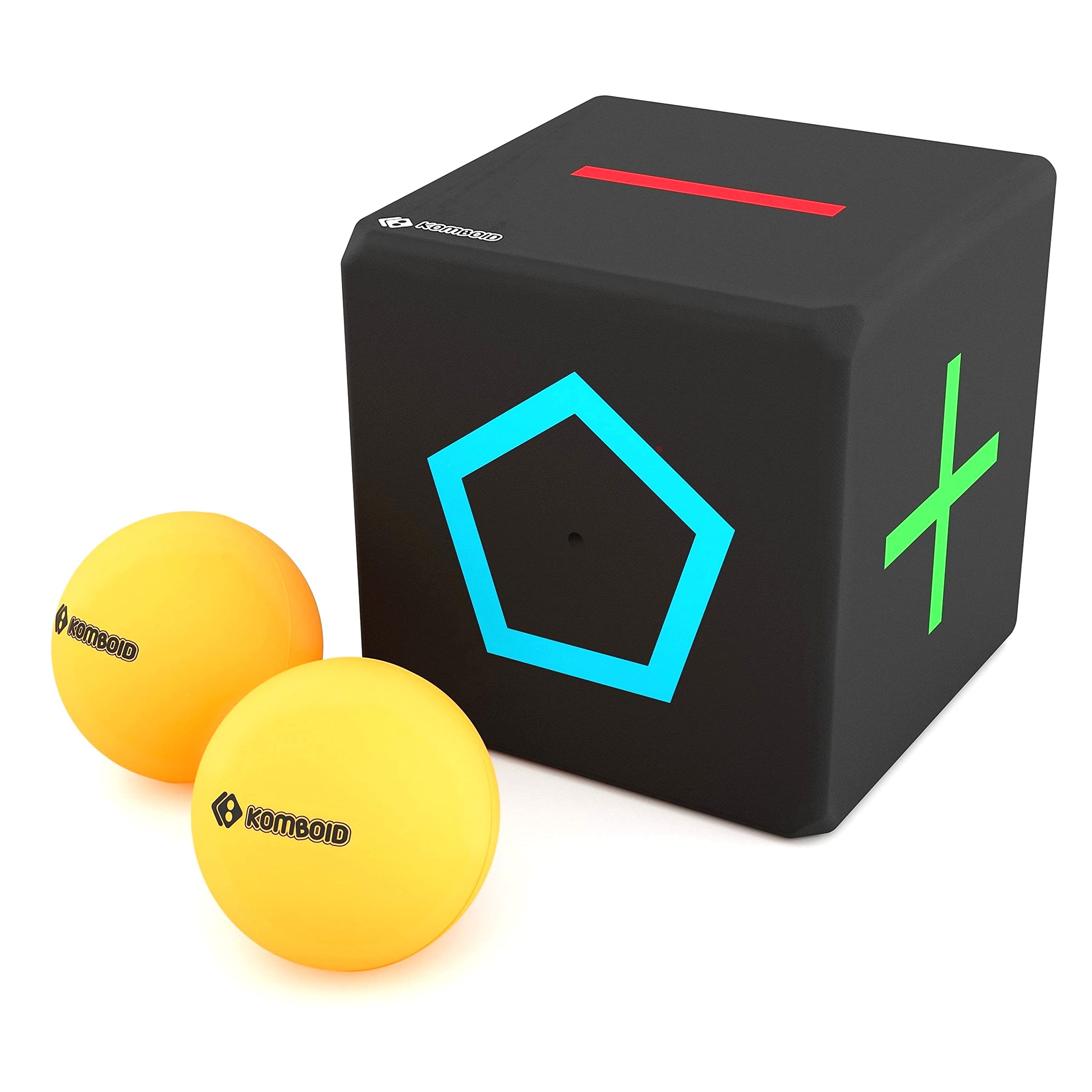 KOMBOID Ball Bouncing Skill Game for Teenagers and Adults. 12+ Years Old. Cube X