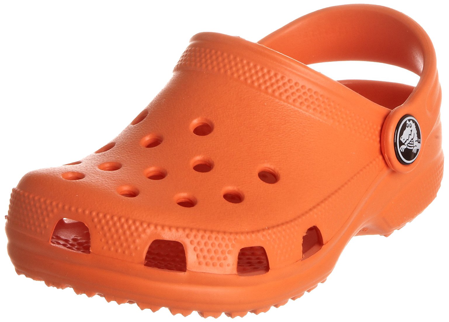 Crocs, Classic K Sabot Unisex Clogs & Mules, Child, Orange (ORA), 29-31, Orange 