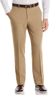 Perry Ellis Modern Fit Solid Stretch Resolution Dress Pant - Men's Dress Pants