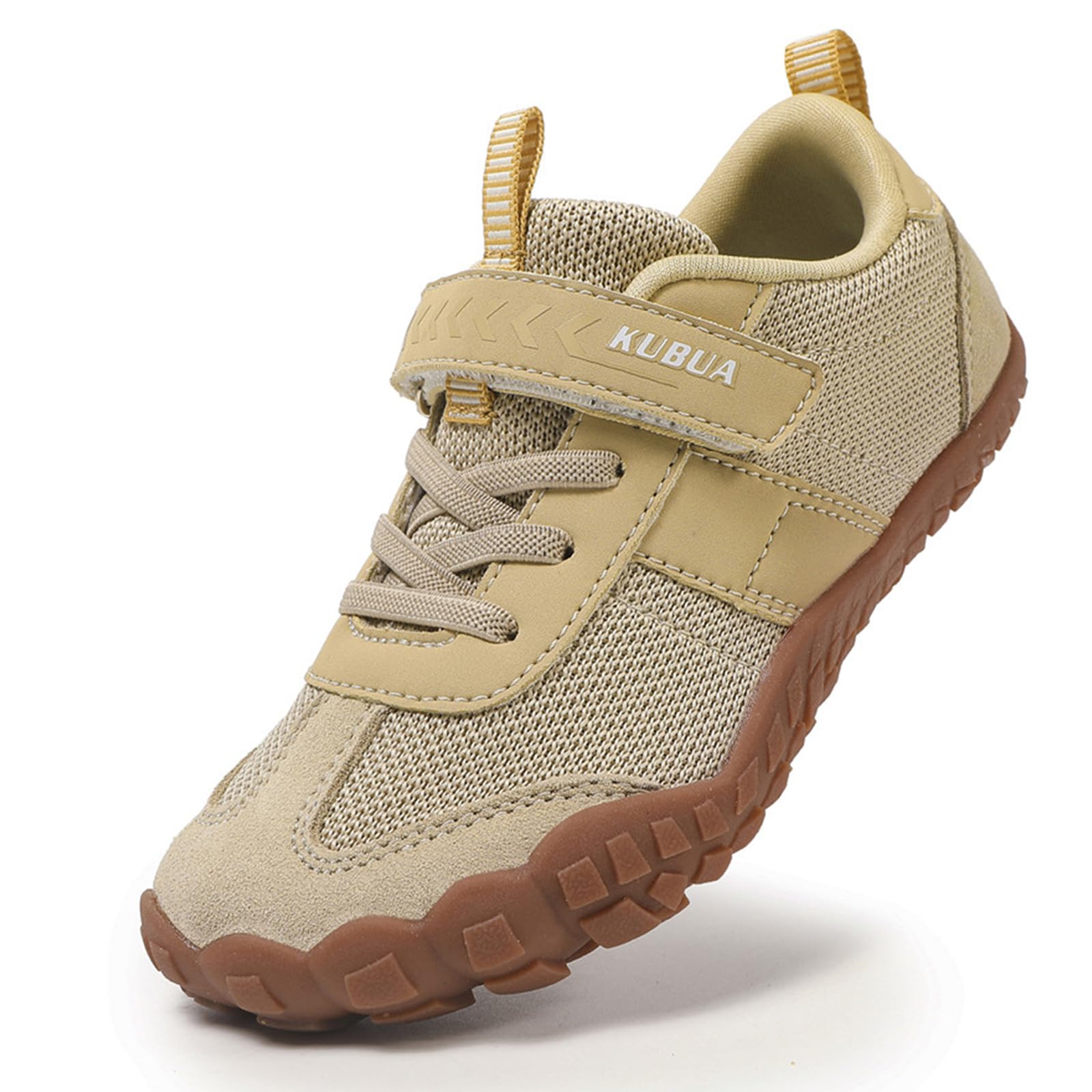KUBUA Kids Barefoot Shoes Boys Girls Wide Toe Box Zero Drop Sneakers