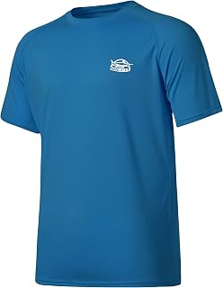 Willit Rashguard Short Sleeve UPF 50+ Quick Dry Sun Protection Swim Shirt